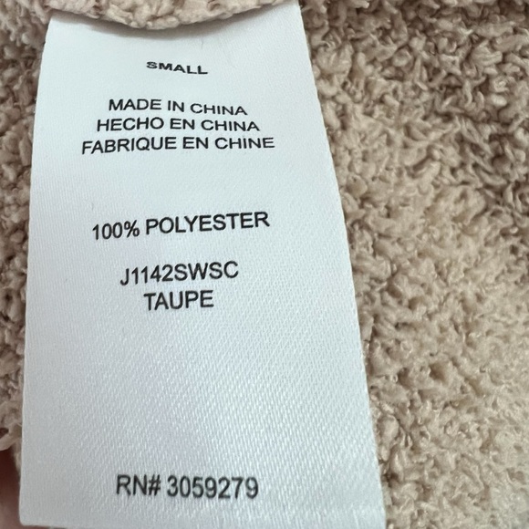 T&S Thread & Supply Ladies Cozy Plush Softest Cardigan with 2 Front Pockets Sz S - Picture 7 of 9